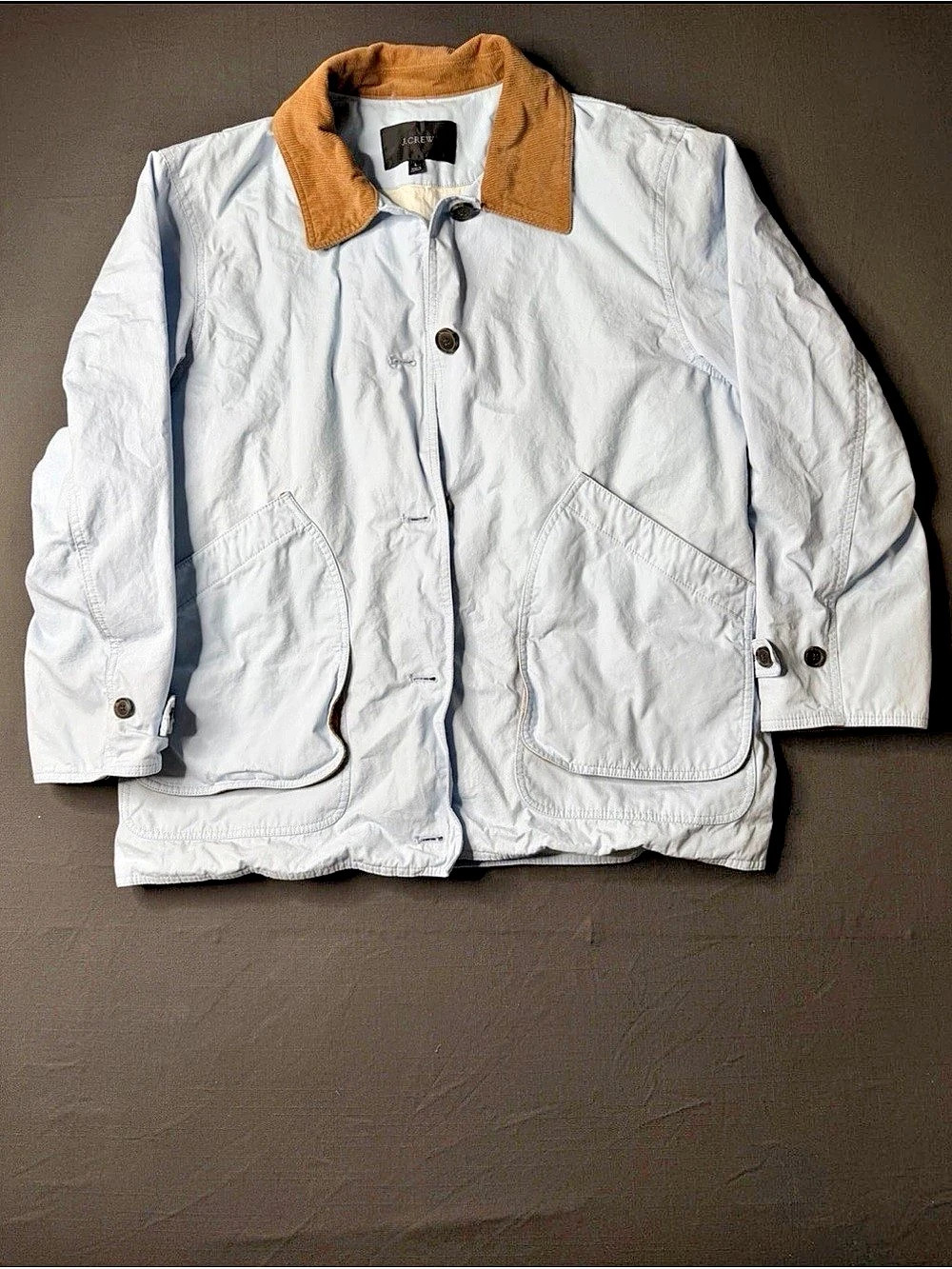 J. Crew Sky Blue 1983 Heritage Barn Jacket Size L